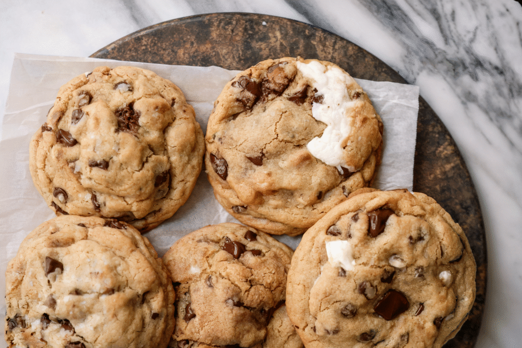 Bakery Style S’mores Cookies