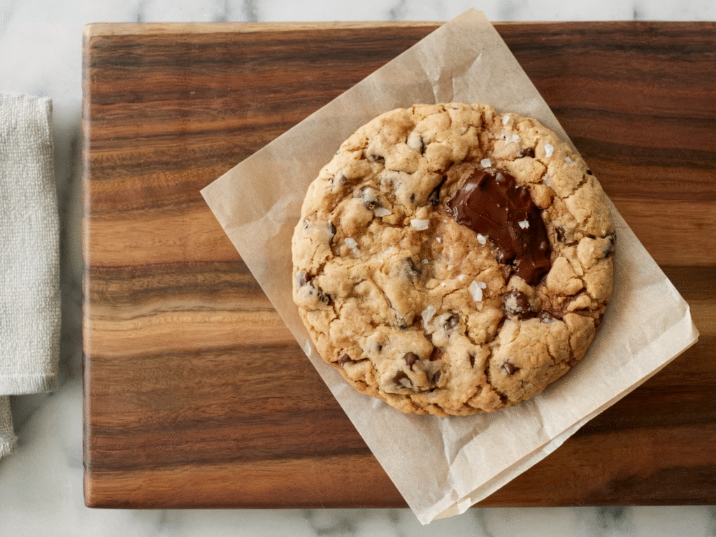 Brown Butter Maple Chocolate Chip Cookies