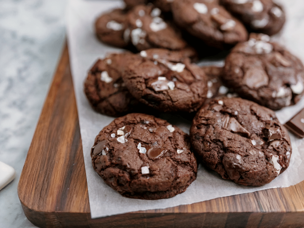 Double Chocolate Chip Cookies