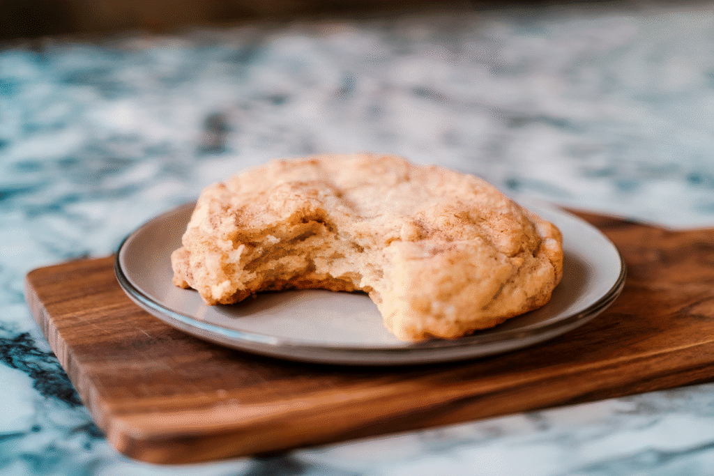 Thick and Soft Snickerdoodle Cookies