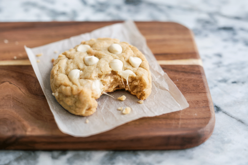 White Chocolate Maple Oat Cookies
