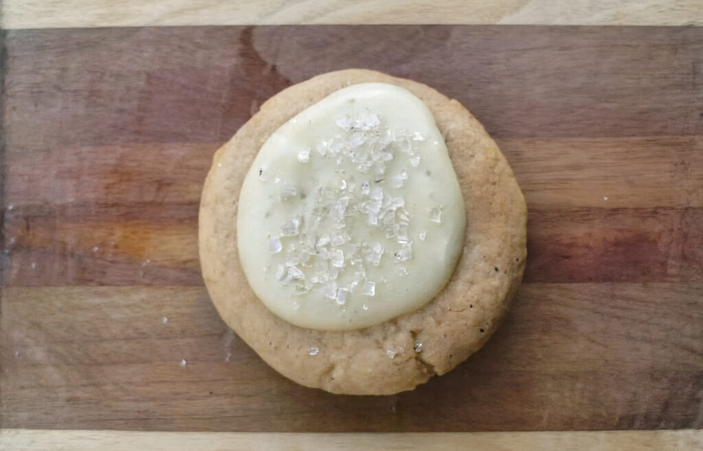 Snowy Eggnog Melt-Away Cookies